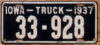 1937 Iowa truck gvg
