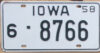 1958 Iowa exc