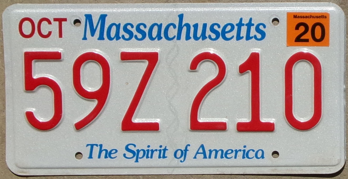 2020 Massachusetts vg-exc