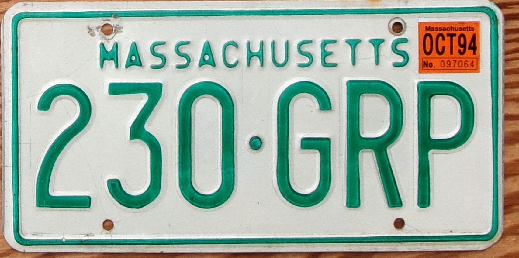 1994 Massachusetts vg