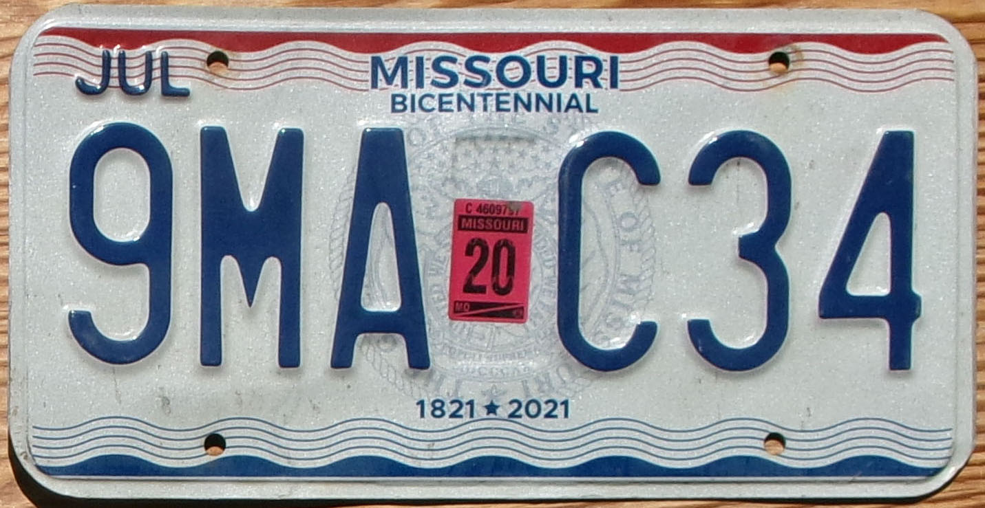 2020 Missouri new base vg