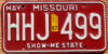 1987 Missouri vg-ex