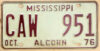 1976 Mississippi exc