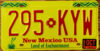 1999 New Mexico mint - NICE PLATE