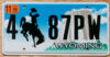2004 Wyoming mint NICE PLATE