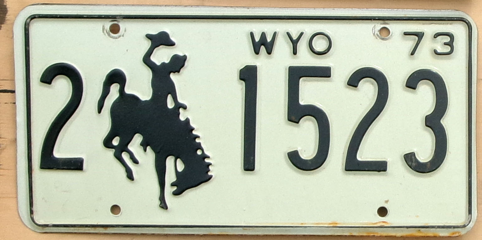 1973 Wyoming vg