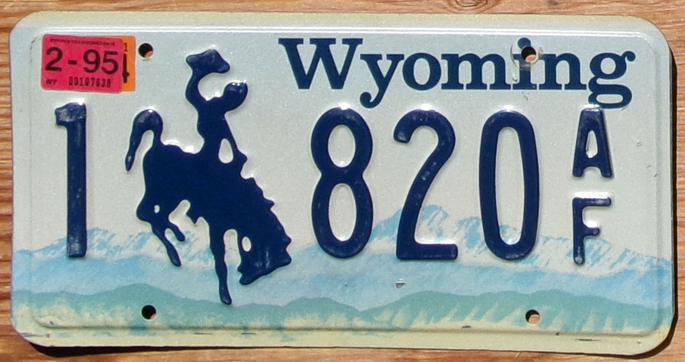 1995 Wyoming vg+