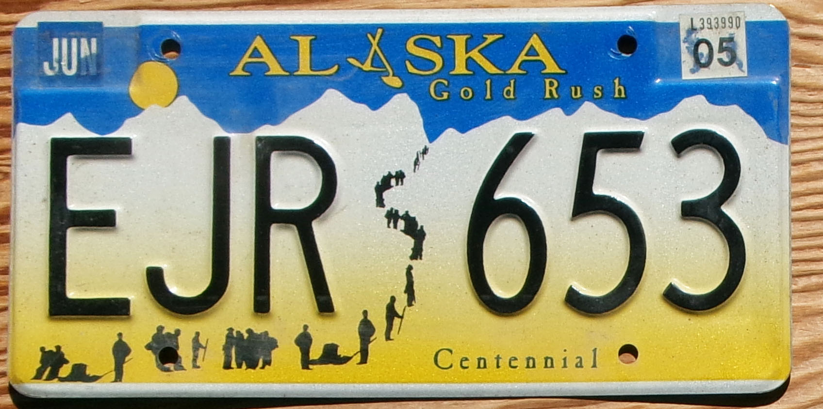 2005 Alaska Gold Rush Centennial vg
