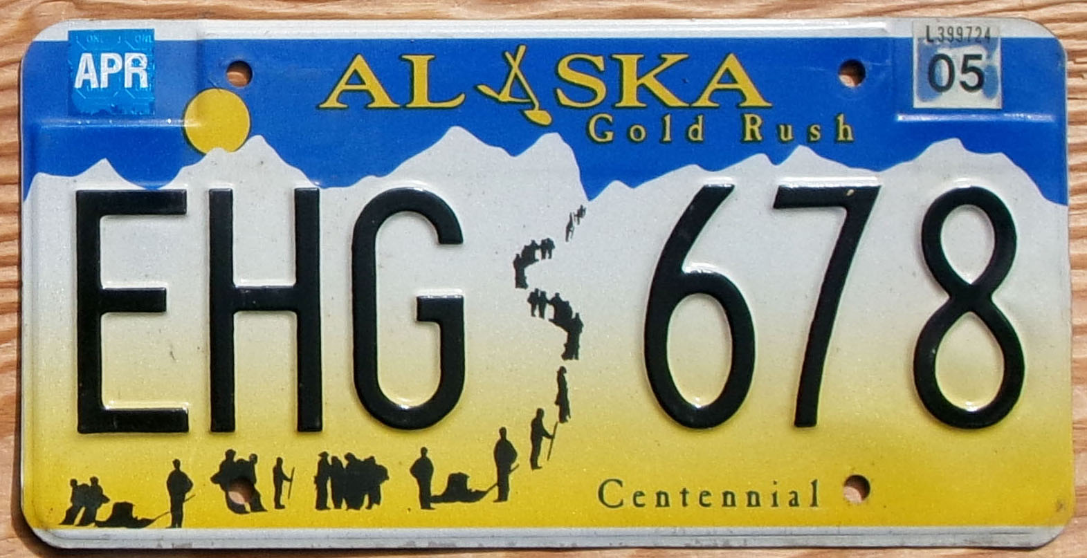 2005 Alaska Gold Rush Centennial vg