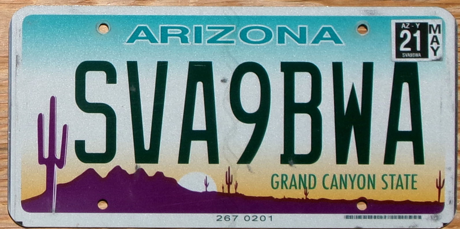 2021 Arizona vg+