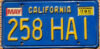 1982 California vg-