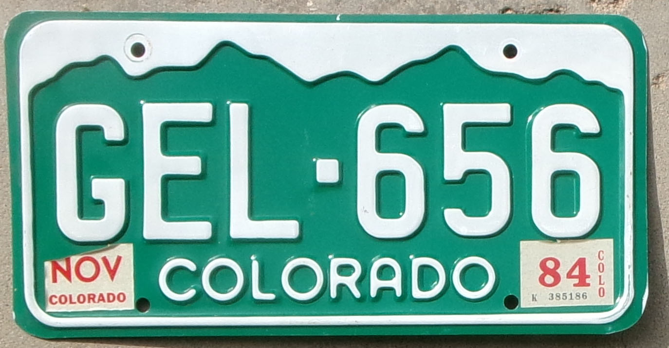 1984 Colorado vg+