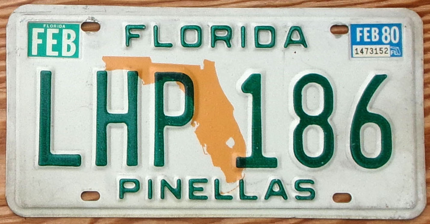 1980 Florida vg-ex