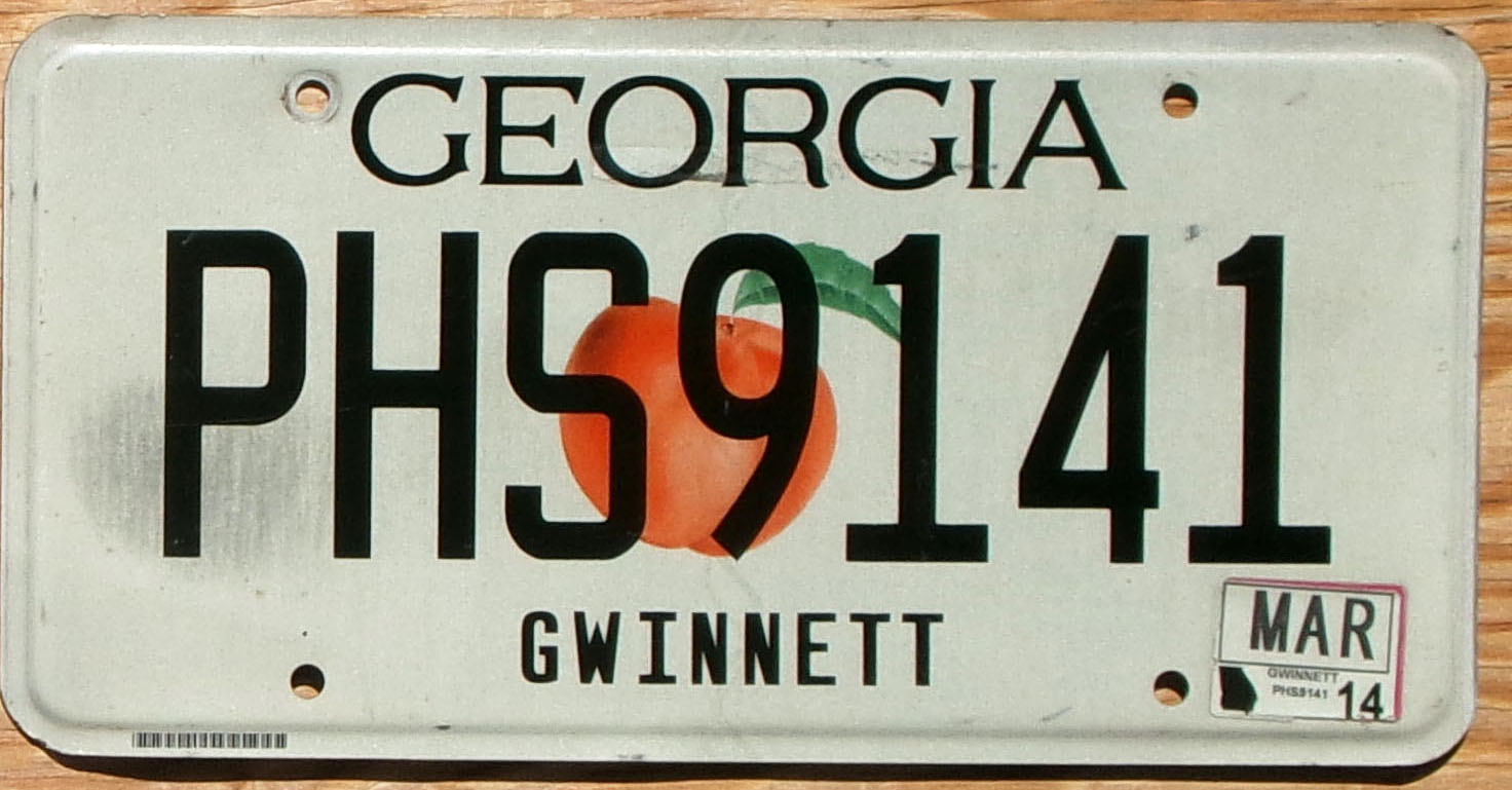 2014 Georgia new plain base vg