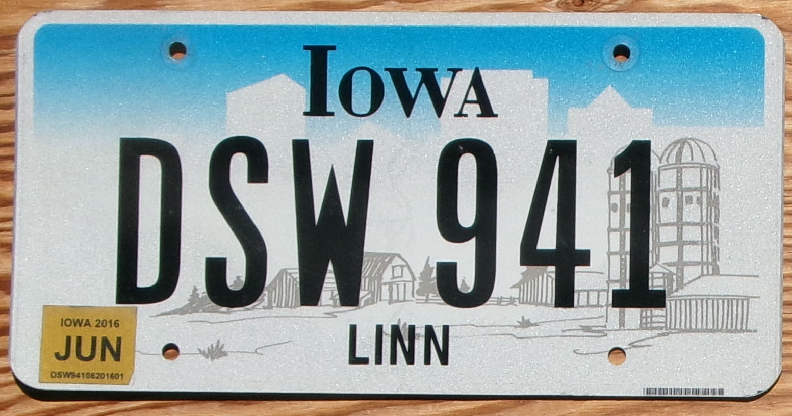 2016 Iowa vg+