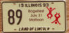 1993 Illinois Mattoon Bagelfest mint
