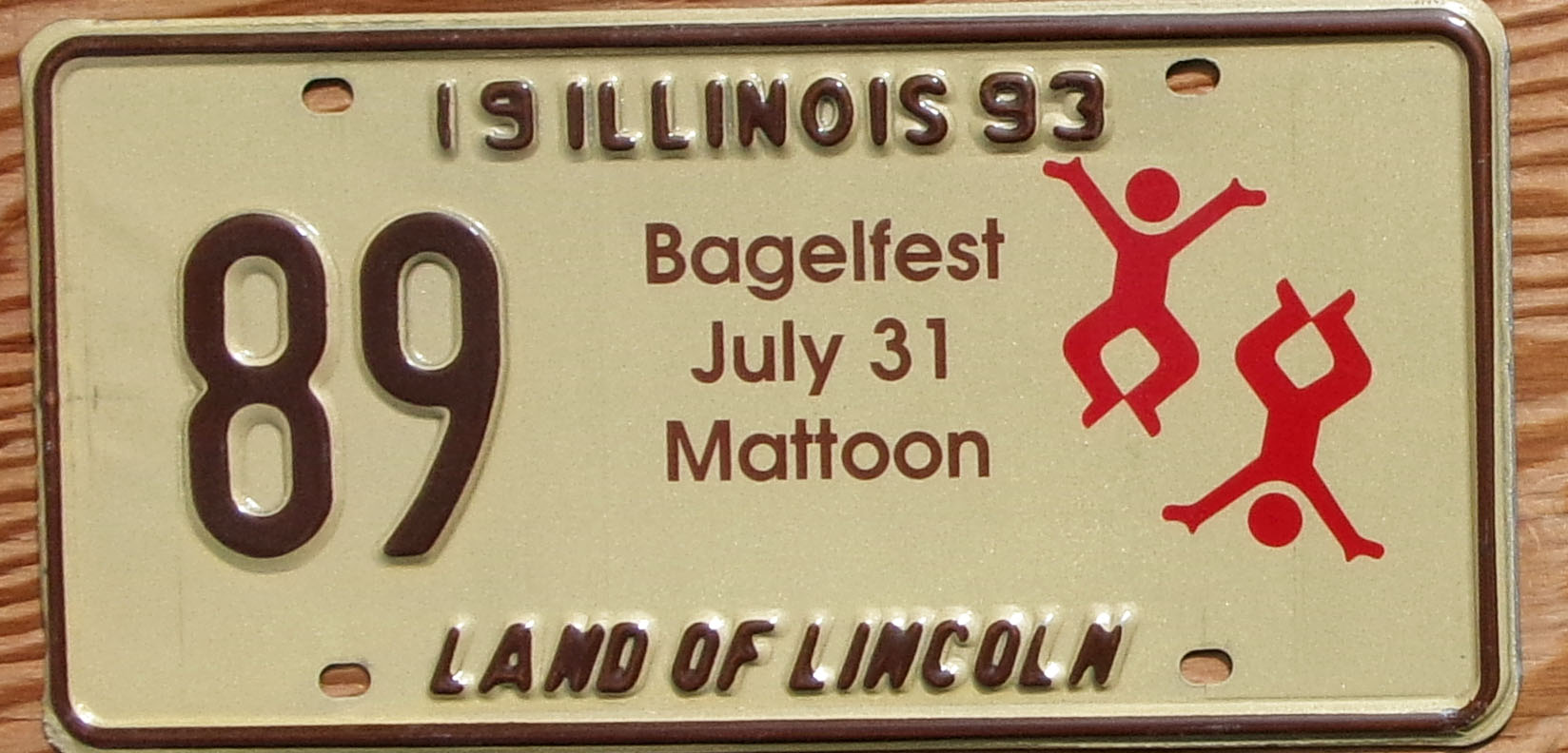 1993 Illinois Mattoon Bagelfest mint