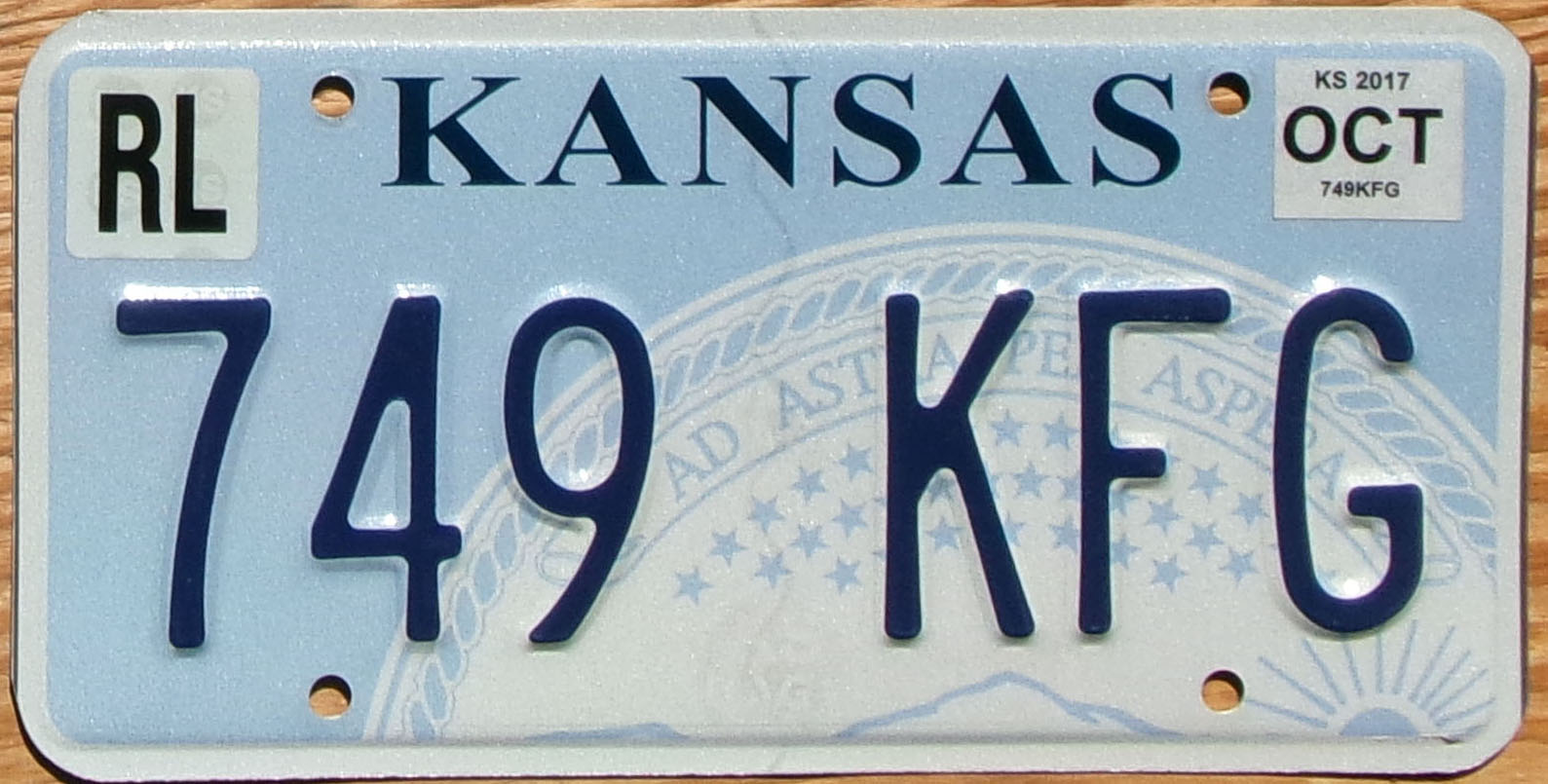 2017 Kansas vg+