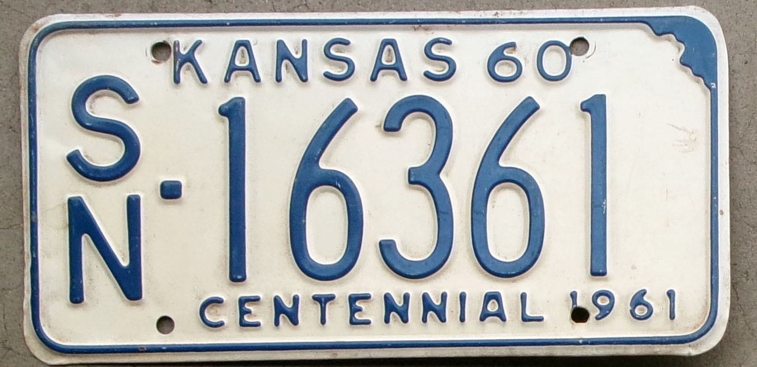 1960 Kansas vg+