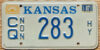 1987 Kansas non-highway vg+