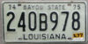 1977 Louisiana vg