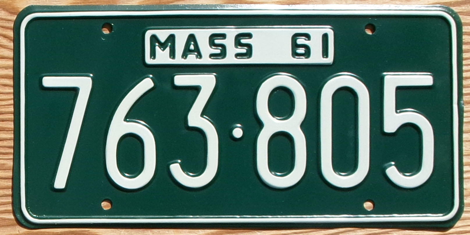 1961 Massachusetts excellent repaint