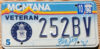 1996 Montana Air Force veteran vg