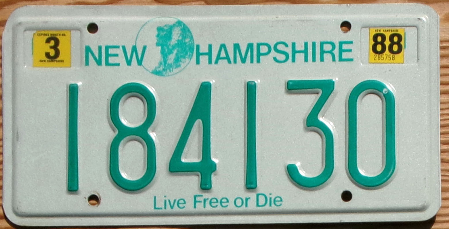 1988 New Hampshire exc