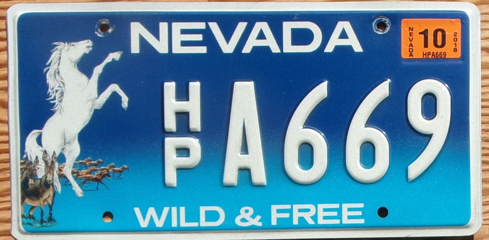 2018 Nevada Wild & Free vg+