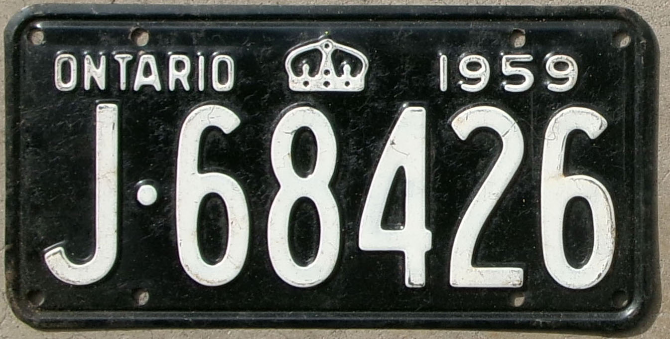 1959 Ontario gvg