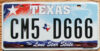 2012 base Texas (colorful base) #666 NICE PLATE