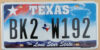 2012 base Texas (colorful base) mint NICE PLATE