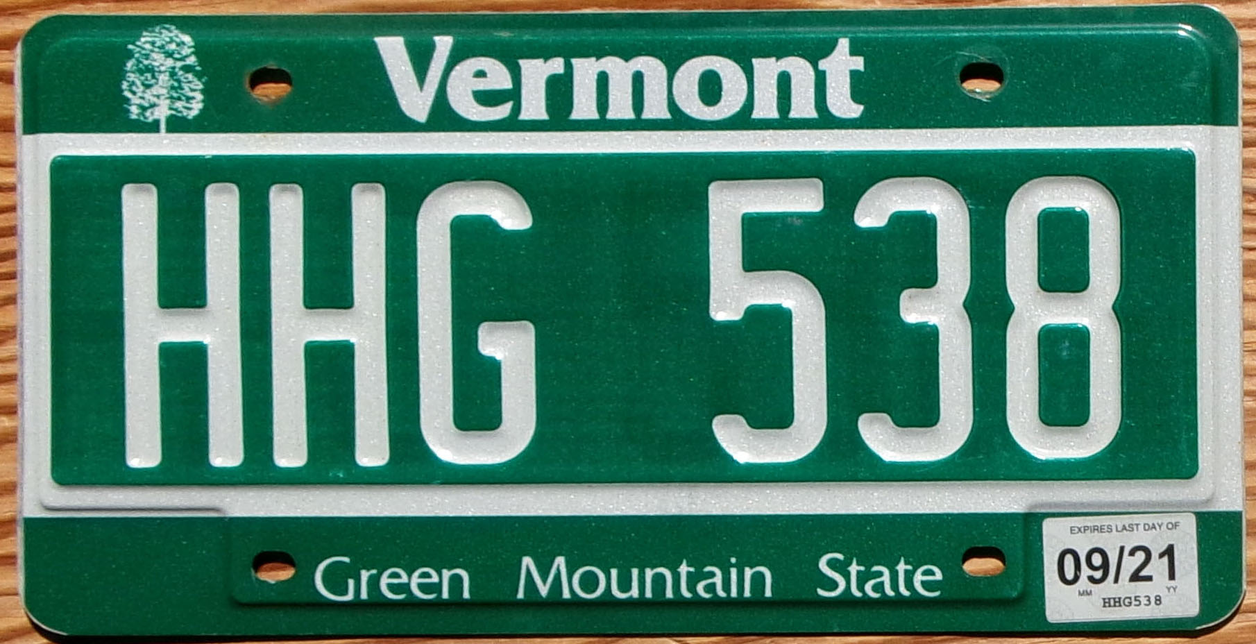 2021 Vermont vg+