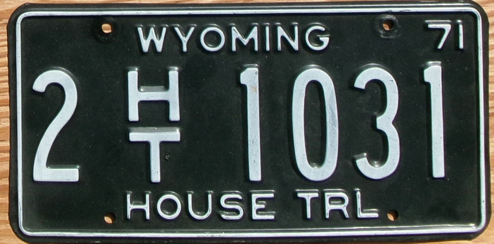 1971 Wyoming House Trailer vg+