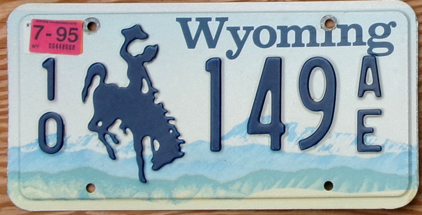 1995 Wyoming vg